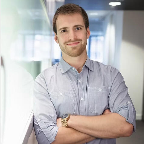 Team member welcoming a client